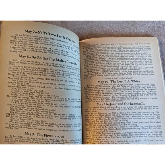 Vintage 1931 365 Bedtime Stories: A Bedtime Story For Every Day Childrens - Picture 8 of 15